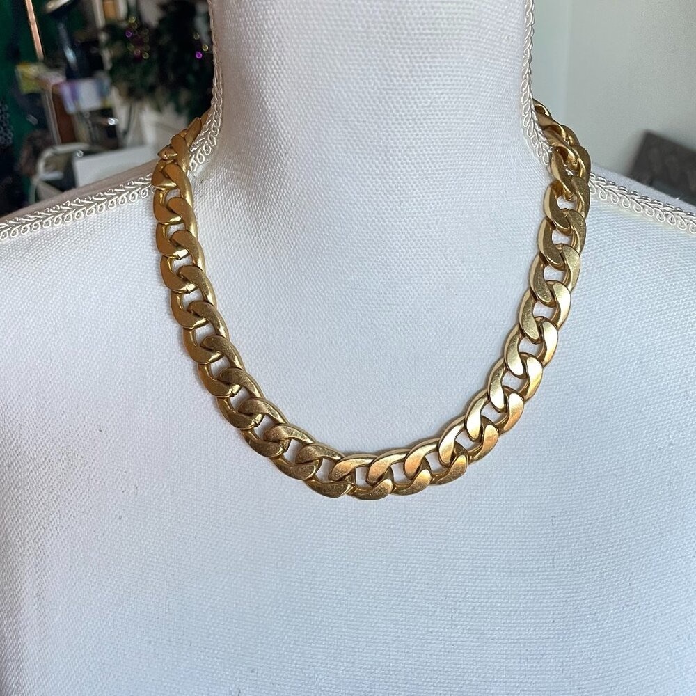 Zara Gold Link Chain Necklace